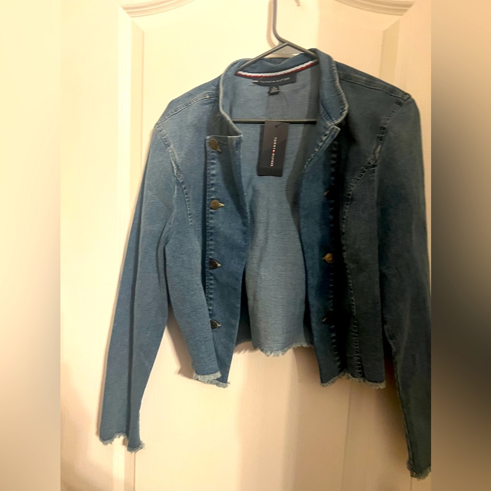 Tommy Hilfiger Blue Jean Jacket Classic Style